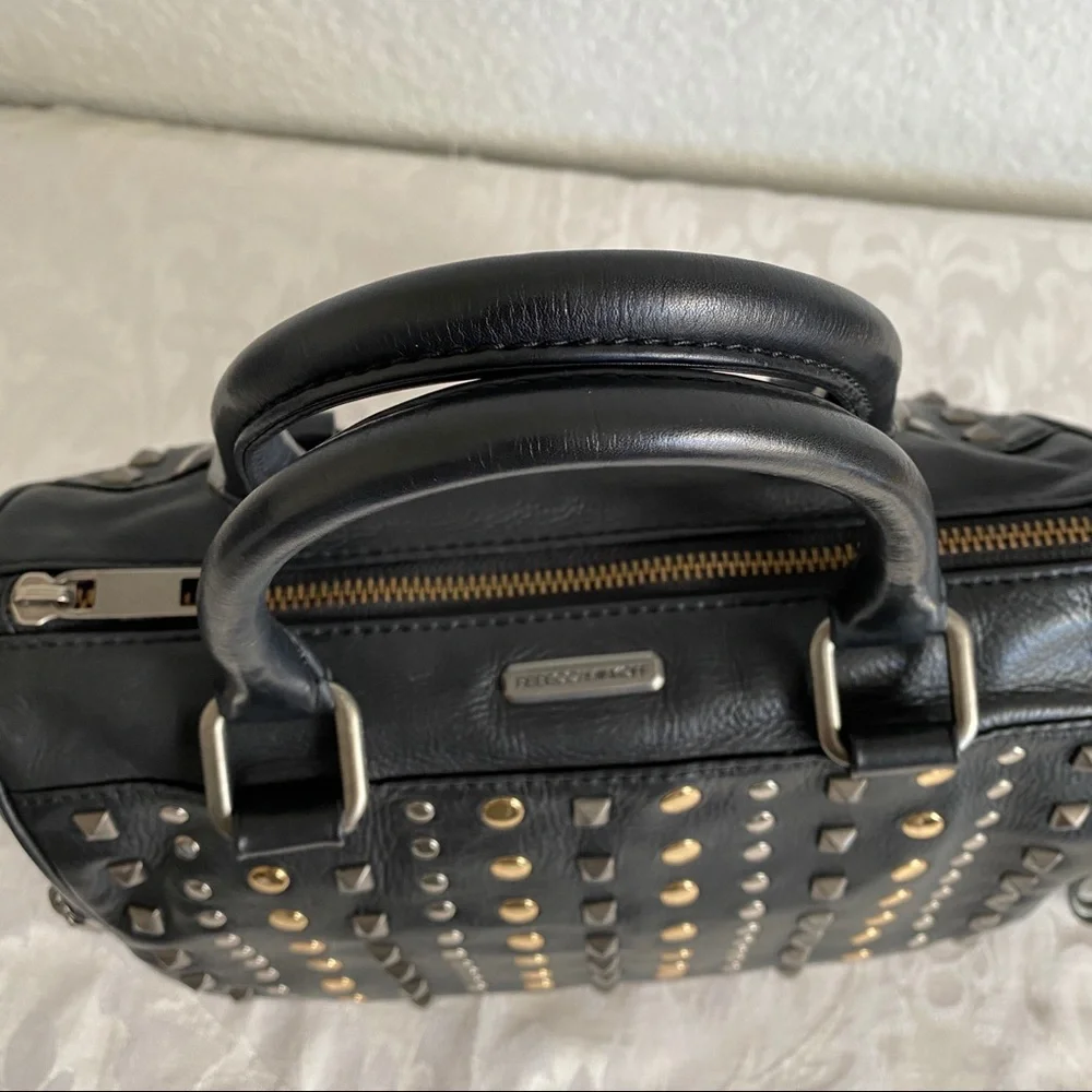 rebecca minkoff Linear Studded Flame bag